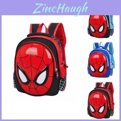 Adorable Waterproof Spiderman Backpack Breathable Durable For Kids School Use