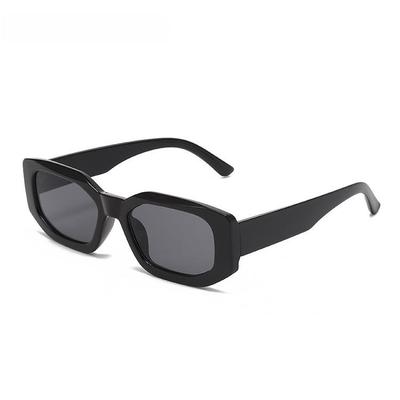 "2022 Retro Square Frame Sunglasses, Unisex Fashion Street Style with UV Protection"