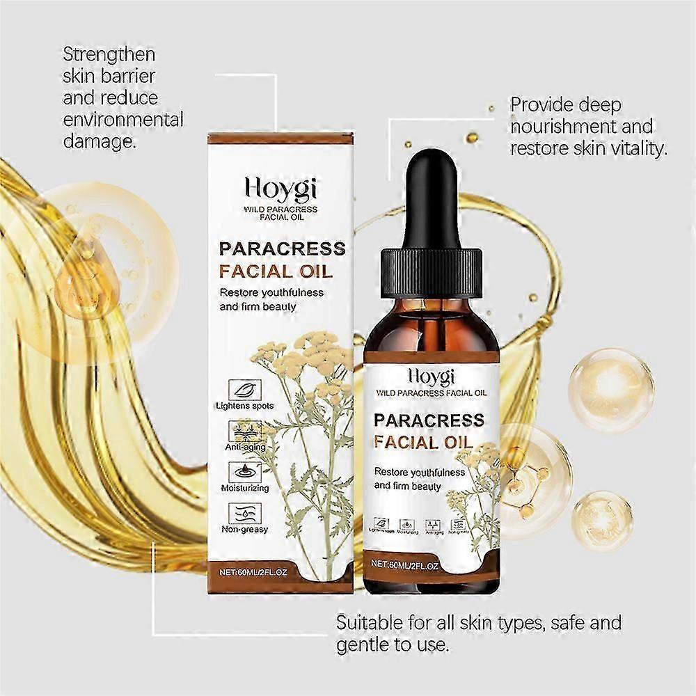 Čistý organický tvárový olej z paracressu, Olej z paracressu, Organické tvárové sérum s paracressom, Olej z prírodného extraktu paracressu, Anti-aging hydratačný esenciál