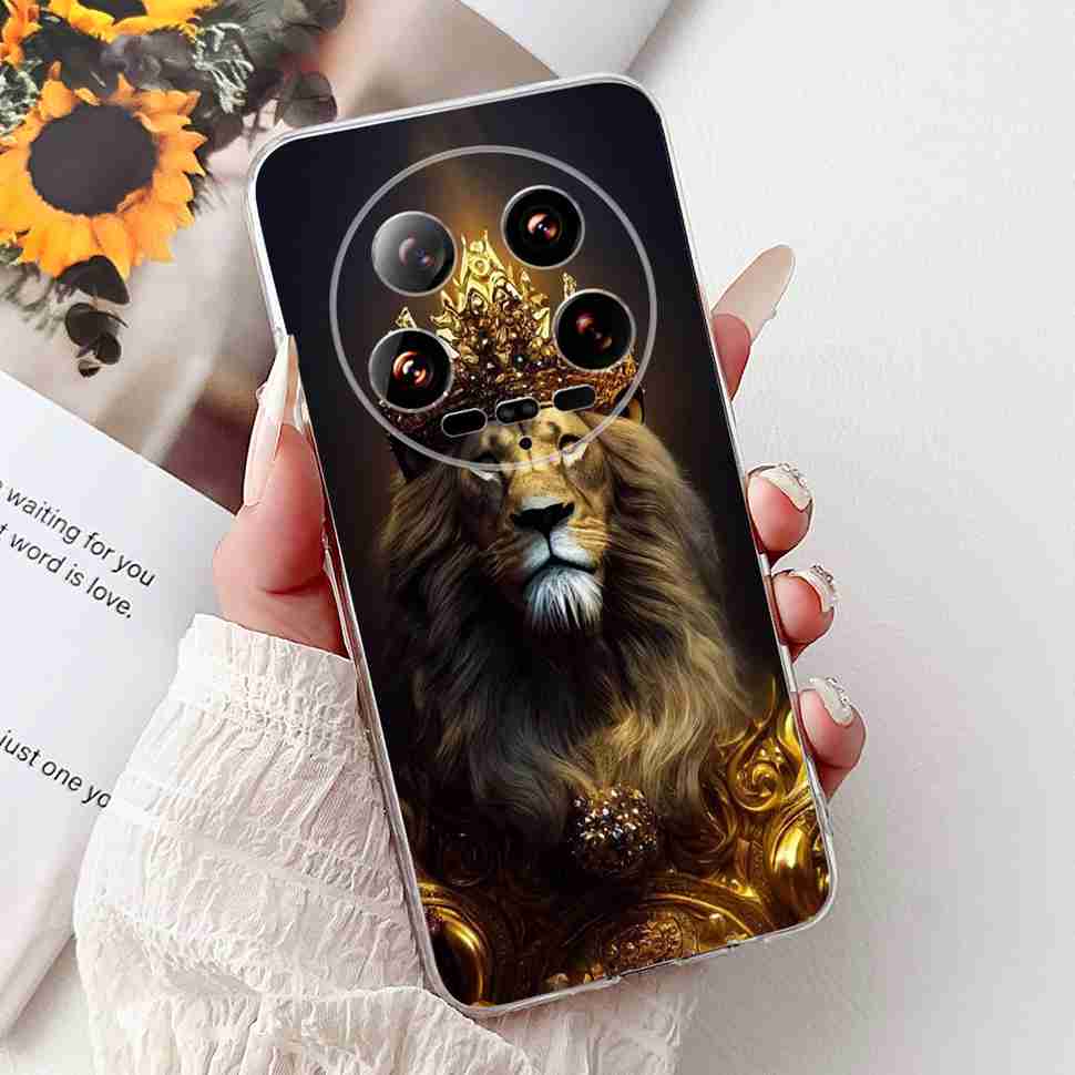 Case For Xiaomi 14 Ultra Butterfly Silicone Soft Phone Cover For Xiaomi Mi 14 Mi14 Ultra Shockproof Back Fundas Xiaomi 14Ultra