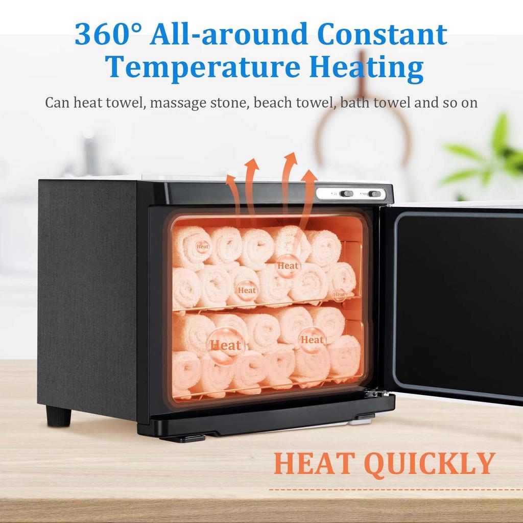 23L Large Capacity Multifunctional Heating Tool Beauty Salon Wet Towel Heating Disinfection Cabinet Small Hot Towel Machine