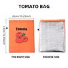 Produce Bags For Fridge Vegetable Bags Containers Freezable Sealing Pocket Pouch Protector For Grocery Travel Snack Meal Banana