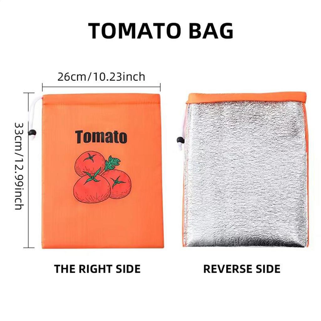 Produce Bags For Fridge Vegetable Bags Containers Freezable Sealing Pocket Pouch Protector For Grocery Travel Snack Meal Banana