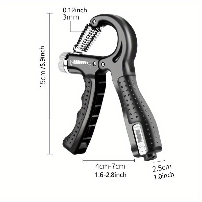 Adjustable Arm Grip Trainer, 0-60Kg/22-132Lb, Home Fitness Equipment, Lightweight, Strength Training Aid, Grip Assistance for Health & Home Use