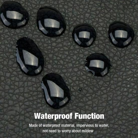 For Chevy Silverado GMC Sierra 2014-2018 Console Lid Leather Armrest Cover Black