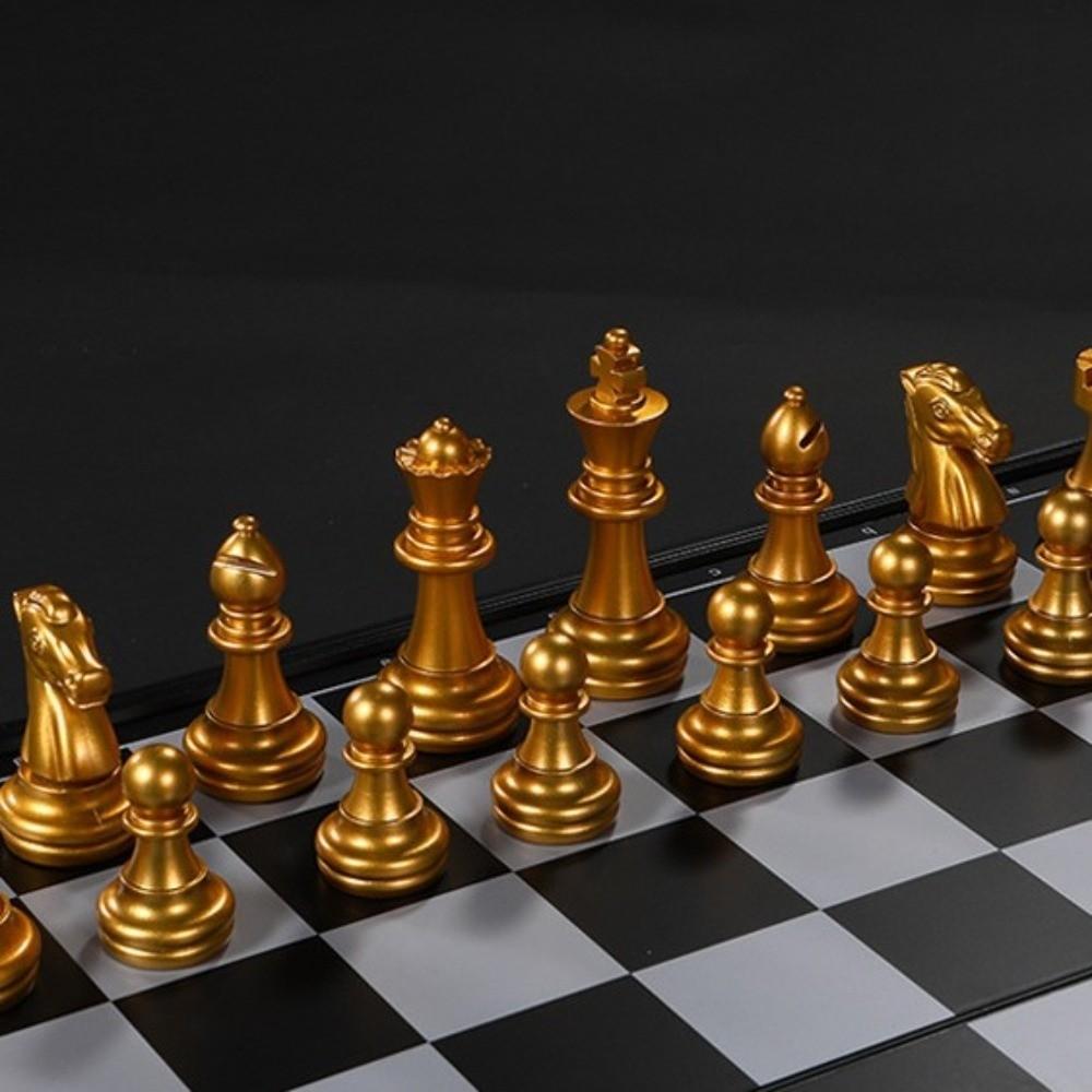 Folding International Chess Magnet English Chess Universal Travel Board Game Set  Desktop