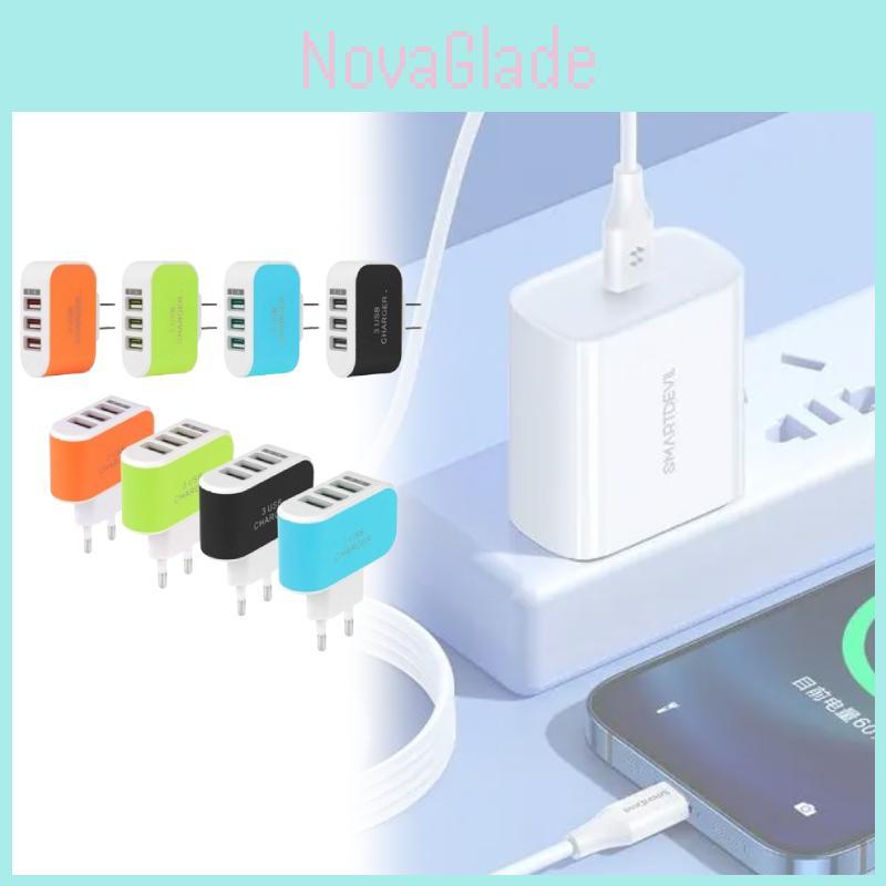 Led Usb Charger For Smartphones With Glowing Indicator And 5w Power For Travel And Office Use