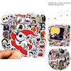 Vibrant Nightmare Before Christmas Vinyl Stickers For Car Laptop Luggage 50pcs Set