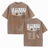 2hollis Tour Shirts Harajuku Vintage O-Neck Short Sleeve Cotton Man Woman T-Shirts Gift Tops