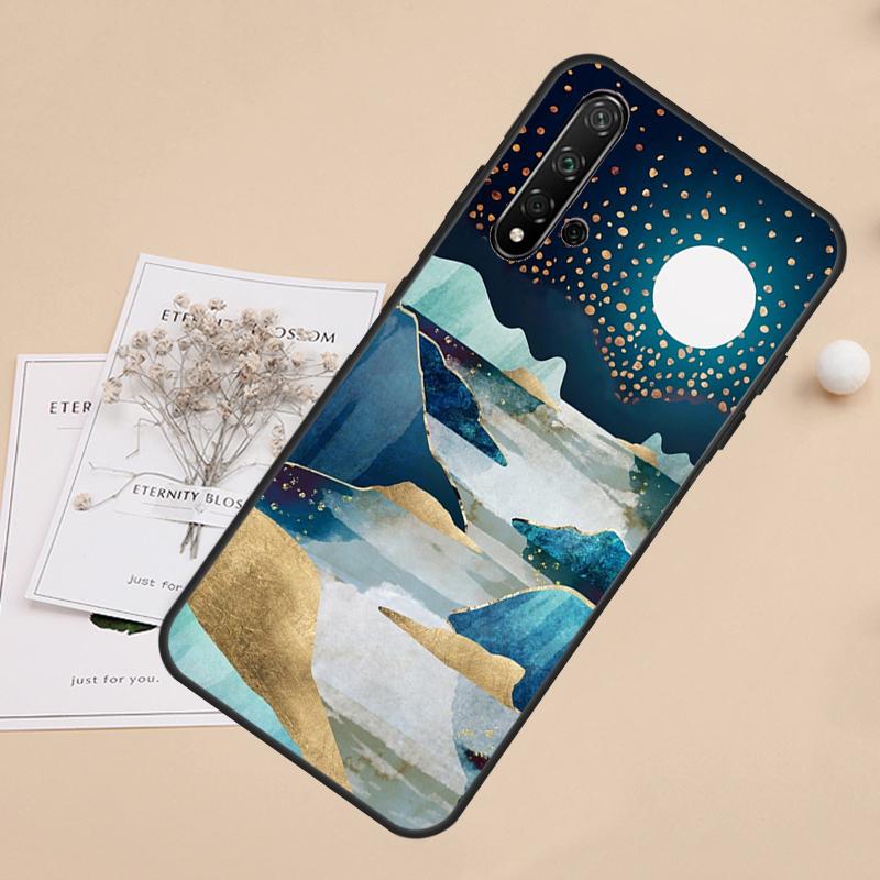 Star Lake Mountains For Huawei Nova 8i 7i 11i 12i 12s 9 10 SE Y60 Y61 Y70 Y72 Y73 Y90 Y91 P20 P40 P30 Lite Case