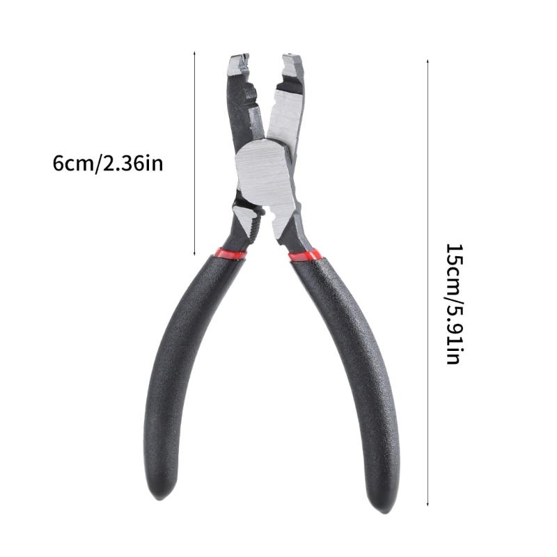 Stripped Screw Extractor Needle Nose Pliers Long Nose Screw Removal Plier Wire Cutter for Removing Damaged Fasteners