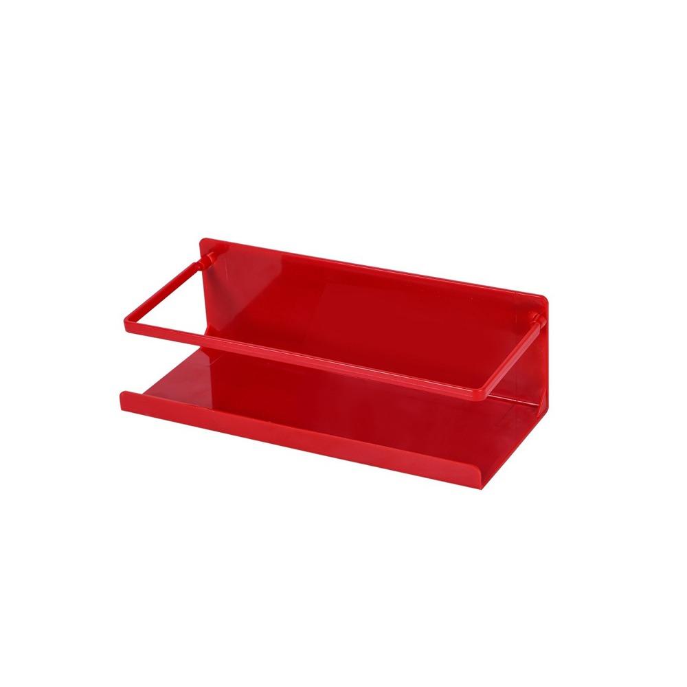 Wall Mounted Magnetic Storage Shelf Large Capacity Refrigerator Side Rack Spice Storage Rack Oven