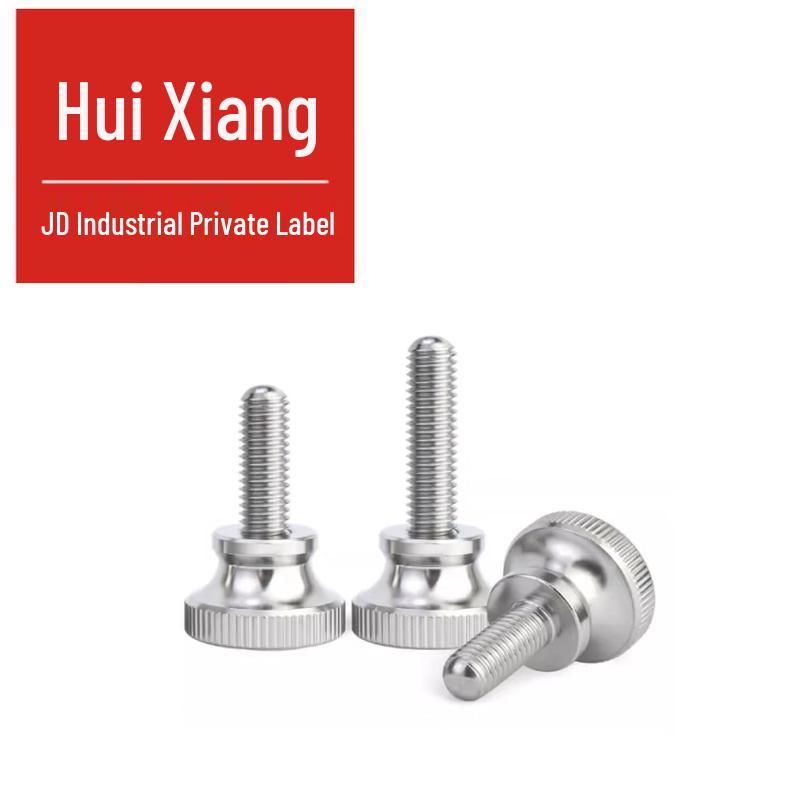 304 Stainless Steel Knurled Head Screw (GB/T 834)