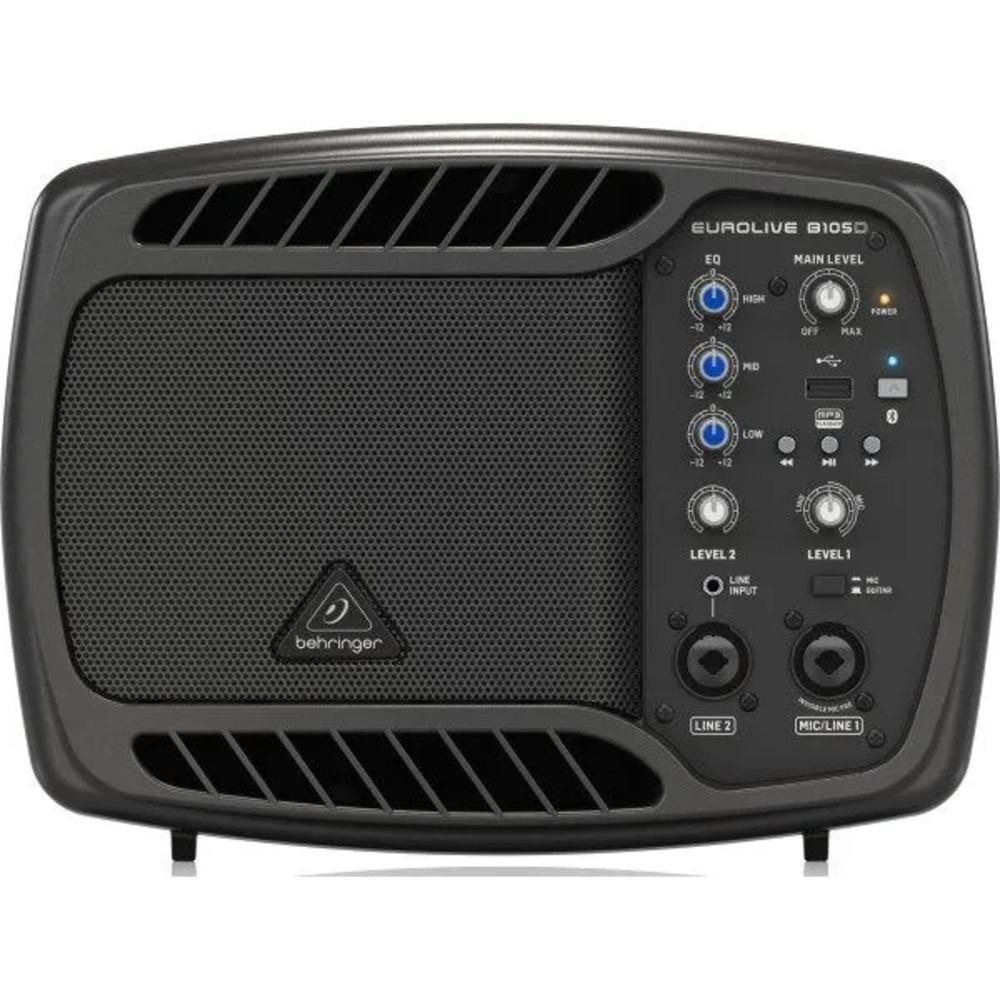 

BEHRINGER B105D Active Speaker System: 5-inch, 50W, MP3/Bluetooth, 3-Channel Mixer