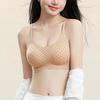 Ladies Spring and Summer Thin New Small Breast Gathers No Steel Ring Anti Light No Trace Beauty Back Underwear