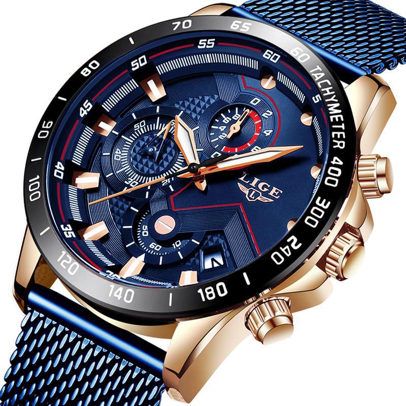 Mens Watches Fashion Sport Watch Men Waterproof Military Wristwatch Man