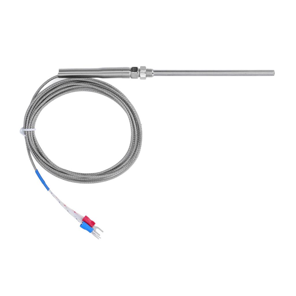 BERM Thermoelement Typ K Temperatursensor 100 mm Sonde 0-400 ℃ Zubehör für Messungen