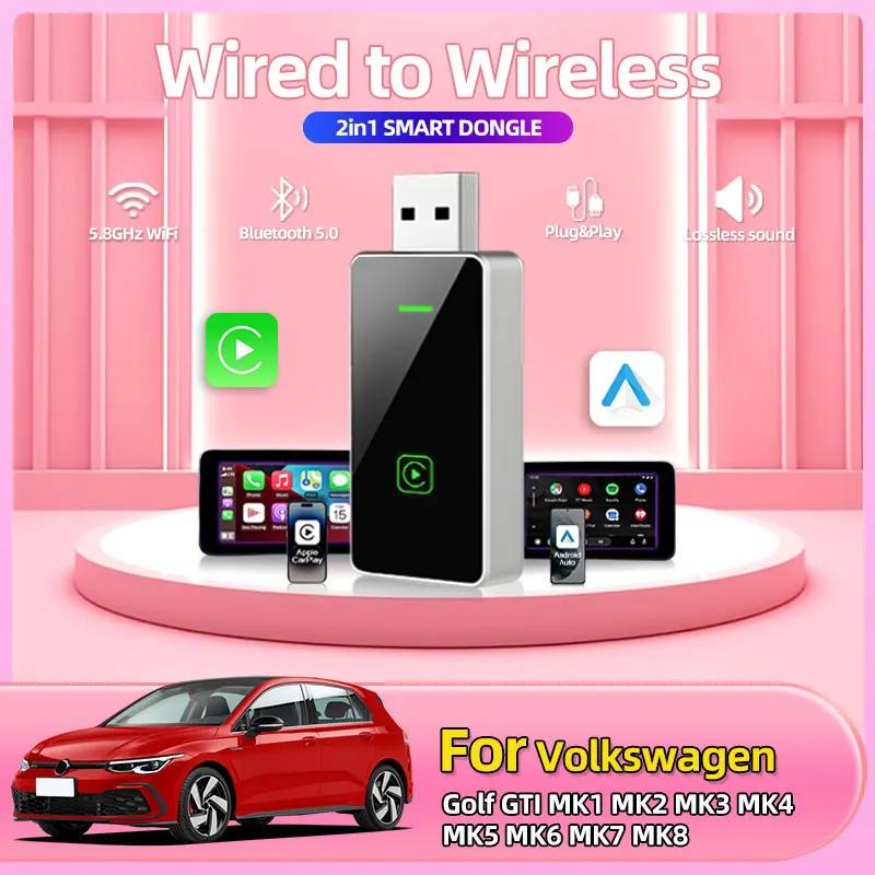 

Wireless Car Play Wireless Adapter Smart Mini Box Plug And Play WiFi Fast Connect For Volkswagen Golf MK1 MK2 MK3 MK4 MK5 MK6 чёрный