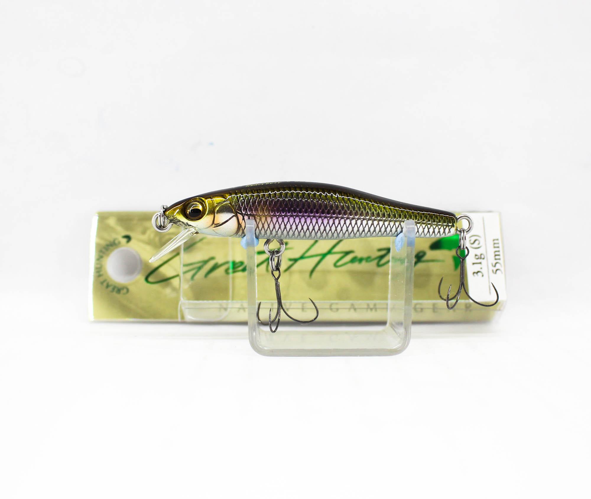 Megabass GH55 Сверхпрочный 3,1 грамма Тонущая приманка Takumi Setsuki Ayu (7229)