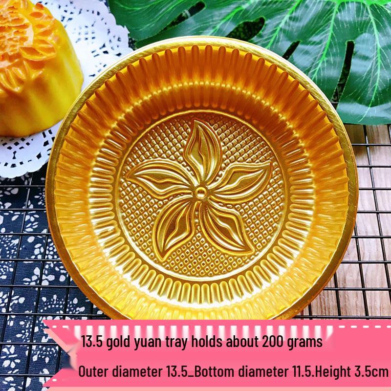 

Круглый поднос для лунных пряников 500 г/1000 г - Подарочный набор на Новый год, Большой поднос для парового пирога