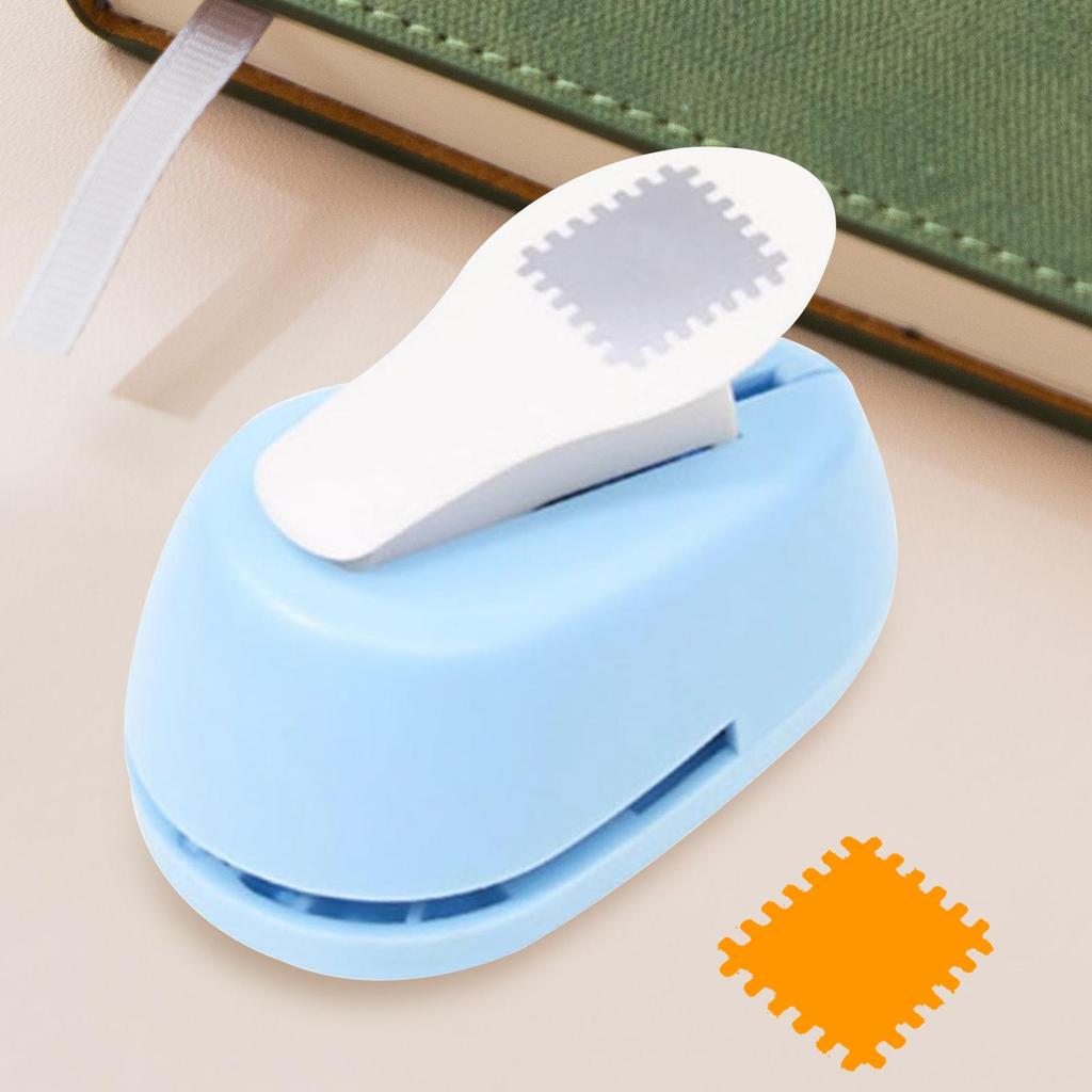 Stamp Shape Craft Punch | Round Hole Toothed Puncher Embosser Mini Scrapbook Punches For Card Craft DIY Tool