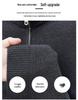 2025 Herbst/Winter Herren Warmer Wollstrickpullover mit halbem Stehkragen