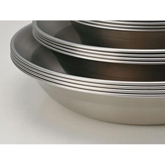 Snow Peak Tableware Set L Solo Stainless Steel Outdoor Style High Gloss Plain