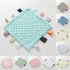 Baby Plush Comforter Sleep Aid With Solid Color For Newborns And Infants