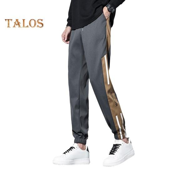 

Весна Осень Мужские брюки-карго Свободные эластичные на талии с завязками Карманы Контрастные цветные пэчворк Спортивные брюки Повседневная одежда Шаровары M серый