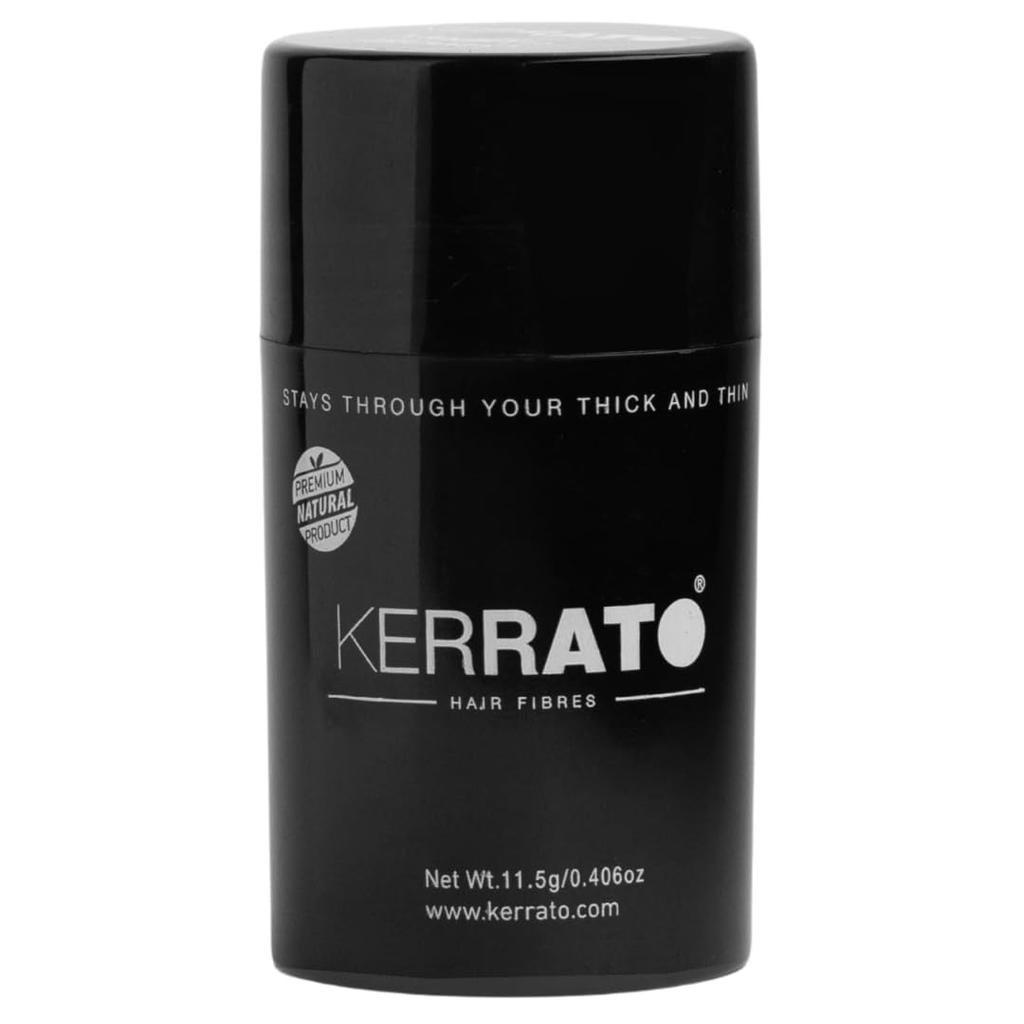 Hair Fibres For Thinning Hair (Light Brown) Natural, 11.5g - Conceals Hair Loss In 10 Seconds - Natural Hair Thickener & Fibers For  Unisex