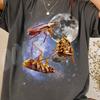 Retro Cockroach Moon Shirt, Vintage Celestial Insect Tee, Aesthetic 90s Bug Art, Mystic Dark Cottagecore Tshirt, Woodland Roach Spirit Gift