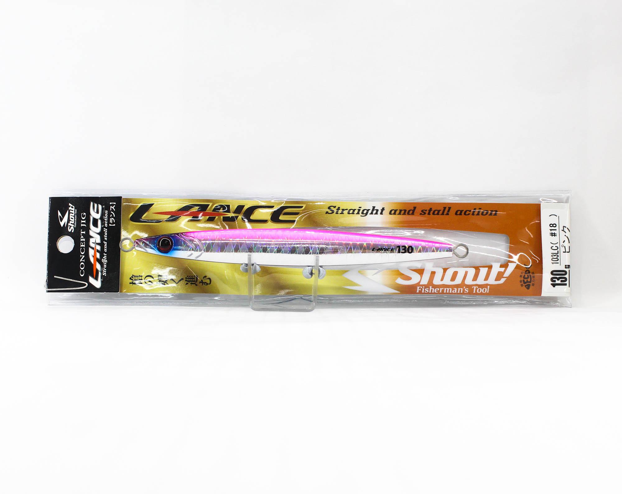 

Shout 103-LC Metal Jig Lance Slow Fall Long 130 grams 18 (7956)