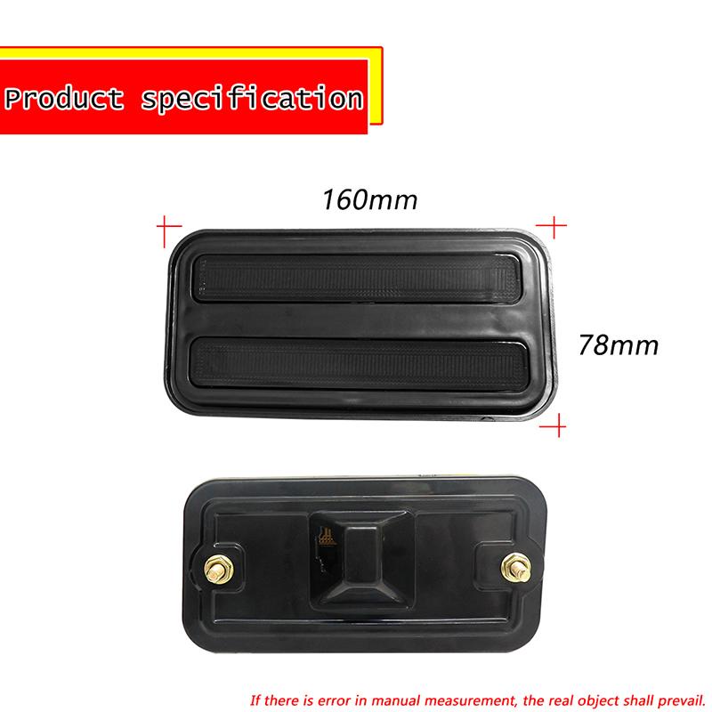 Car Front / Rear Bumper Side Marker Light Housing Shells For 1970-1981 Pontiac Firebird/Trans, No Bulb/Socket