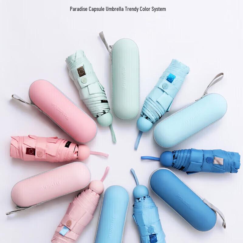 Tiangtang 3-Fold Anti-UV Capsule Umbrella