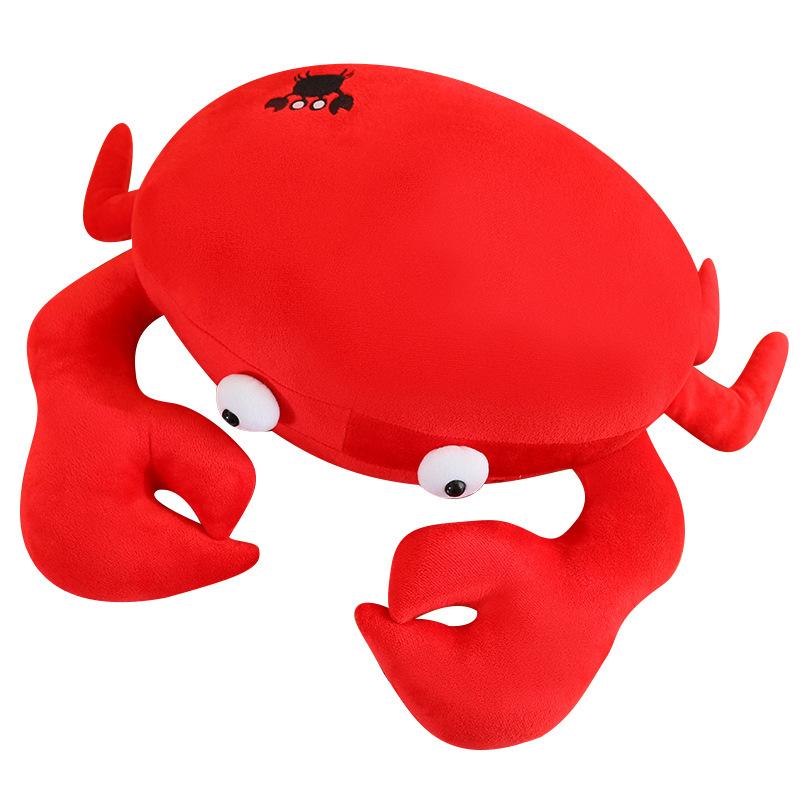 Crayfish Doll Simulation Crab Doll Plush Toy Spicy Shrimp Throw Pillow Hat Large Gift Gift