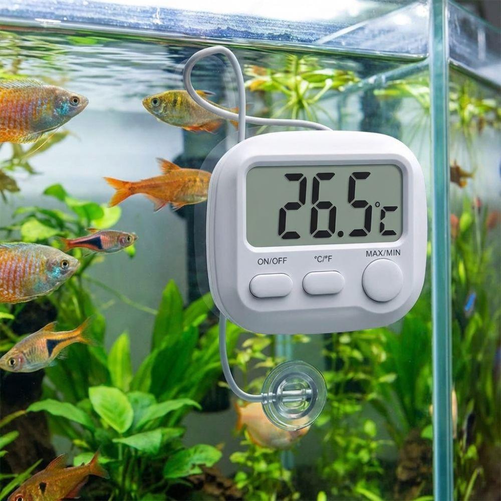 High Accuracy Digital Thermometer LCD Digital Display Intelligent Thermometer  Aquarium
