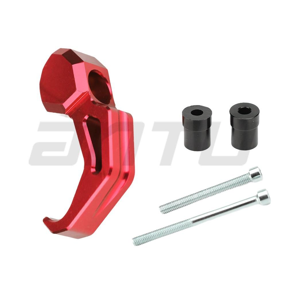 Motorcycle modification accessories Demon Claw hook NIU car aluminum alloy front multi-functional hanging object hanging hook universal красный