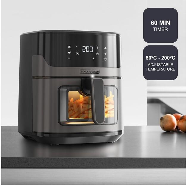 Фритюрница Black&Decker BXAF6500E (ES9730070B)