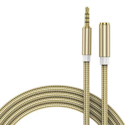 Sound Quality 3.5mm Male To Female Audio Gold-Plated Headphone Cord Data Connection Cable AUX Cable Audio Extension Cable