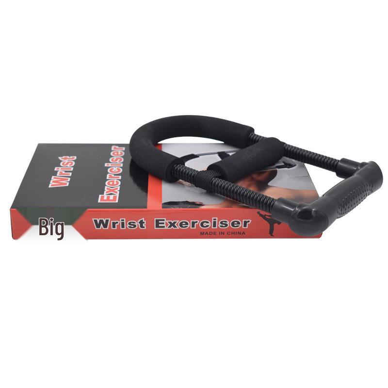 Men's Adjustable Wrist and Grip Strength Trainer, Power Arm Exerciser with Fitness Spring.