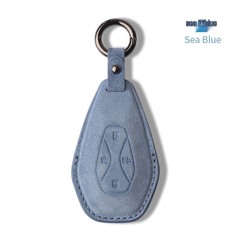 BAIC ARCFOX S/T Suede Key Case with Buckle - Protective Key Shell