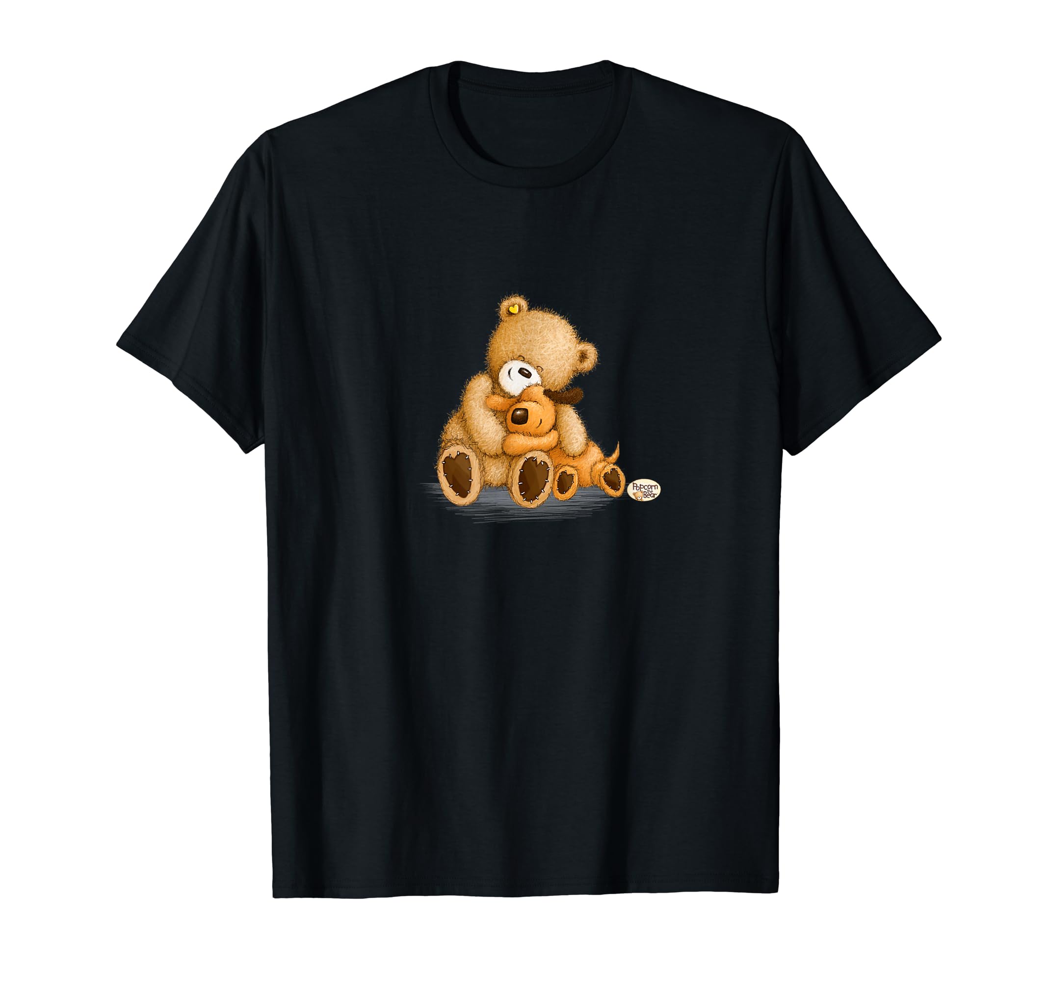 

Popcorn the Bear Hug - T-Shirt чёрный