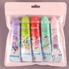 5pcs/box Christmas Gift Ice Cream Hand Cream Set 30g Fruit Fragrance Moisturizing Hydration