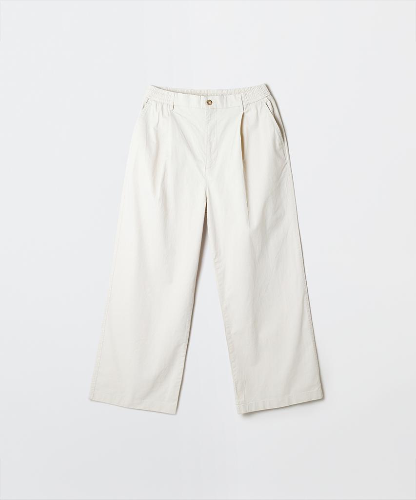 Seupao Wide Elastic Waist Pants (Cotton)_Sptcg24C01