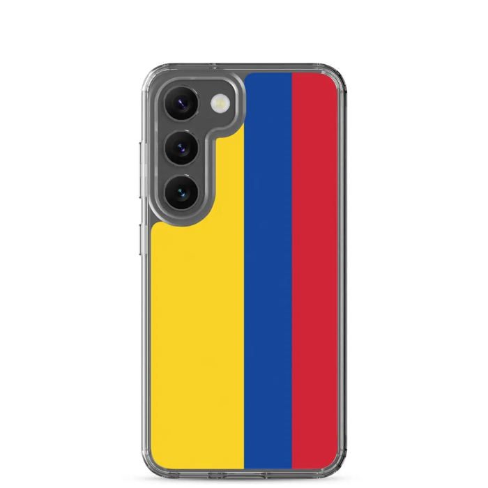 Coque Téléphone - Samsung - Galaxy S23 Plus - Drapeau Colombie - Souple - Flerfarget