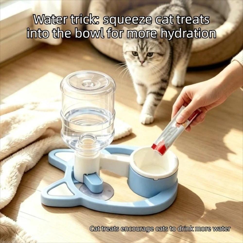 Prevent Black Chin Cat Auto Water Bowl Anti-Wet Mouth Pet Water Station Living Room
