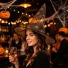 Party Headwear for Halloween Costume Transparent Witch Organza Women Cone-shaped Hat Lightweight Accessory Creative Holiday Wizard Decorations