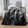 Guns N Roses Hard  Rock Band Blanket,Soft Throw Blanket for Home Bedroom Bed Sofa Picnic Travel Office Rest Cover Blanket Kids