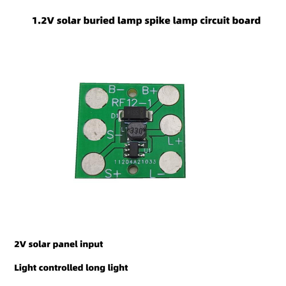 1.2V Solar Lamp String Control Board Circuit Board with switch Solar street light control panel Solar Light Controller Module