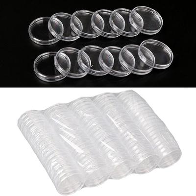 100 X Rimless Coin Capsules/Cases 39mm - Can Fit 1 Oz Silver Britannia